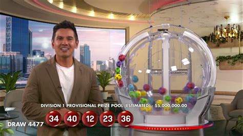 Saturday Lotto 4,477 Results .